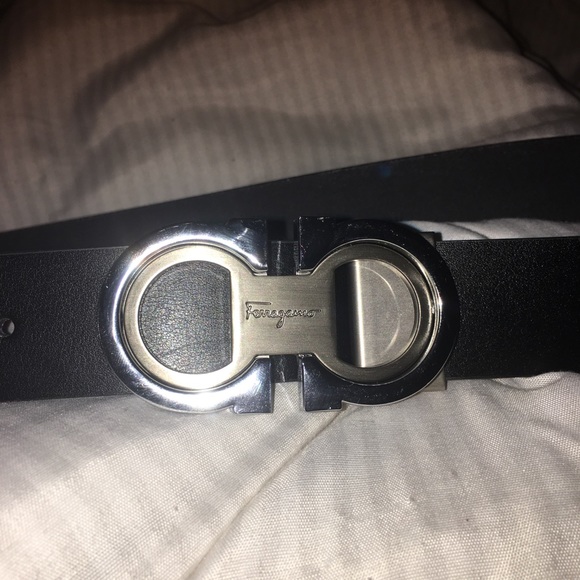 Brand new Ferragamo black belt size 35-40